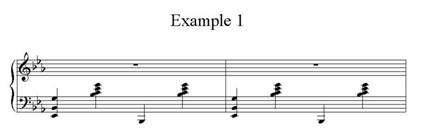 Gershwin Example 1: Stride Bass