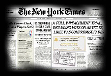 New York Times impeachment special